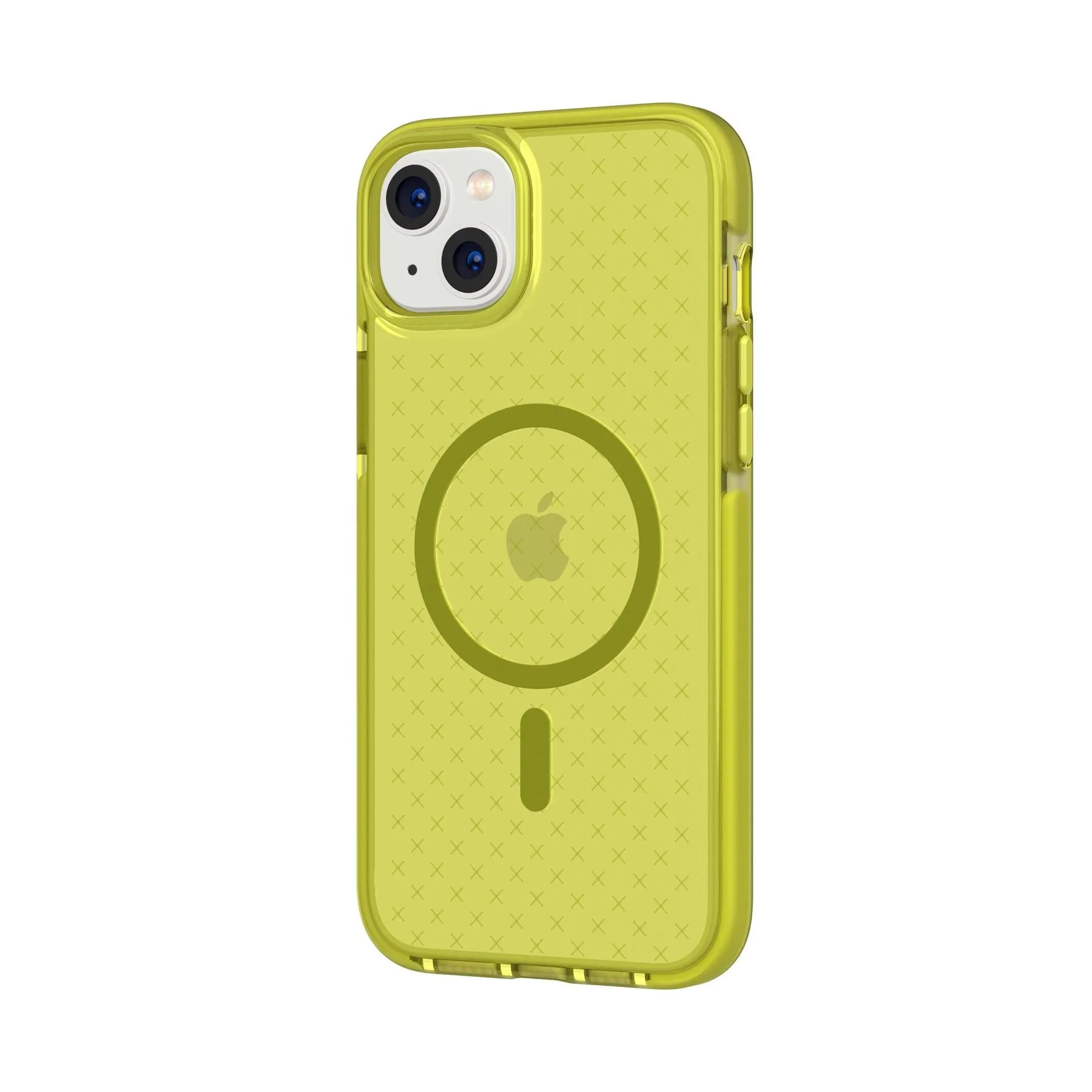 Affordable Luxury EvoCheck - Apple iPhone 14 Plus Case MagSafe Compatible - Acid Yellow  Almost Sold Out!