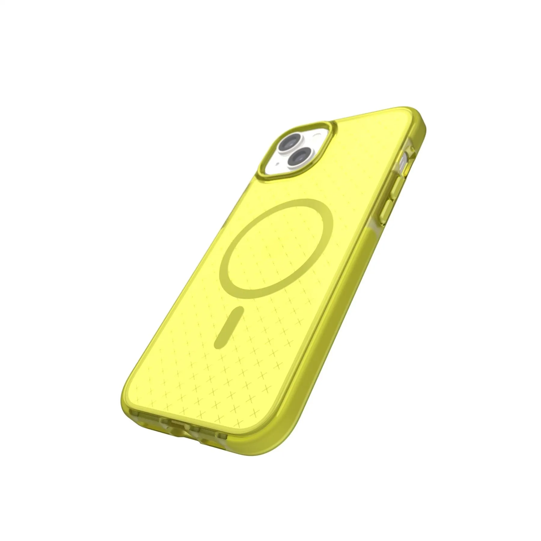 Affordable Luxury EvoCheck - Apple iPhone 14 Plus Case MagSafe Compatible - Acid Yellow  Almost Sold Out!