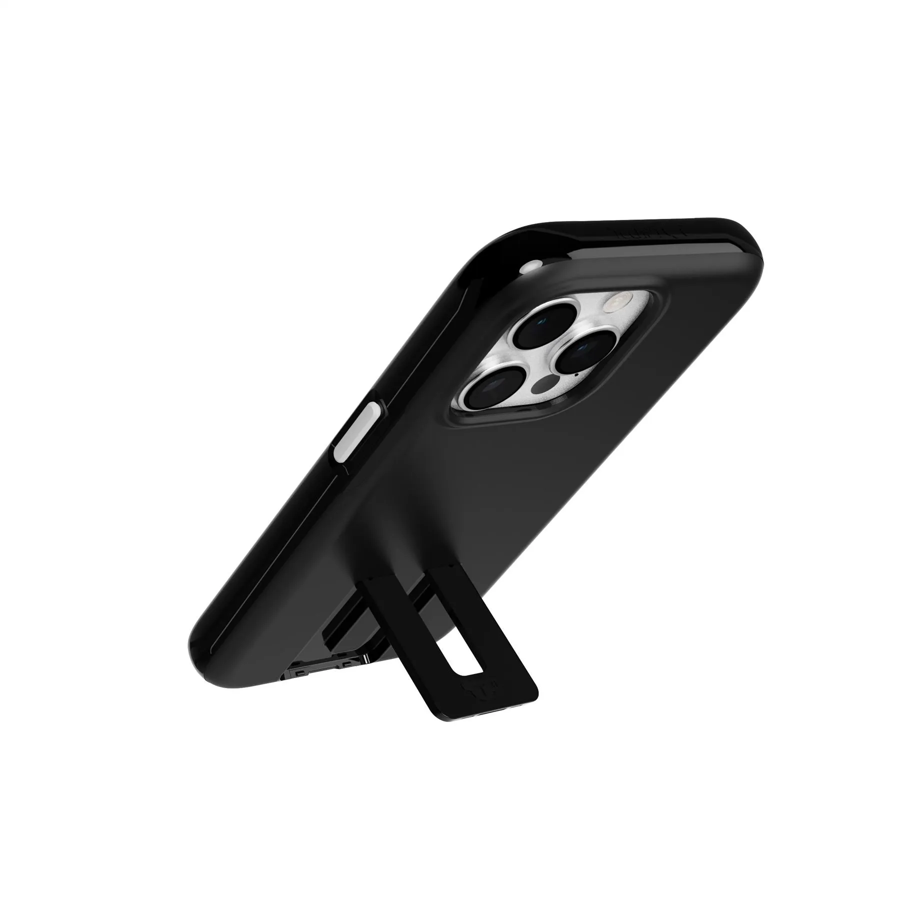 Affordable Luxury EvoCrystal Kick - Apple iPhone 15 Pro Case MagSafe Compatible - Obsidian Black  Last Few Pieces!