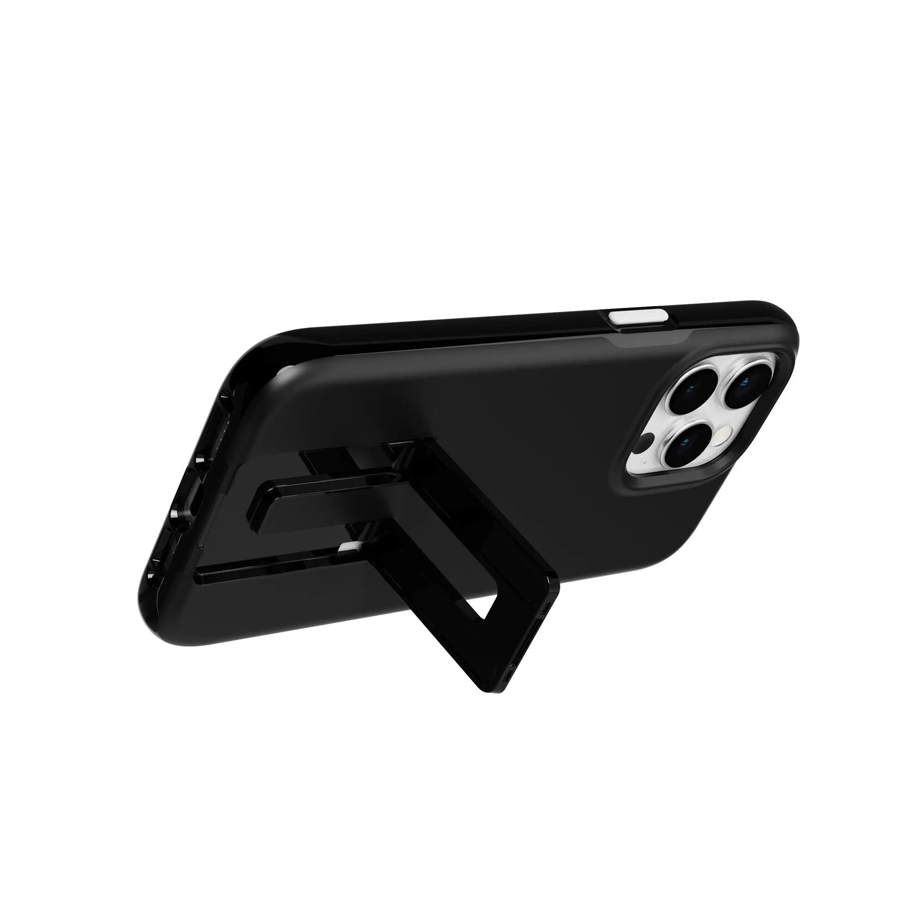 Affordable Luxury EvoCrystal Kick - Apple iPhone 15 Pro Max Case MagSafe Compatible - Obsidian Black  Last Chance!