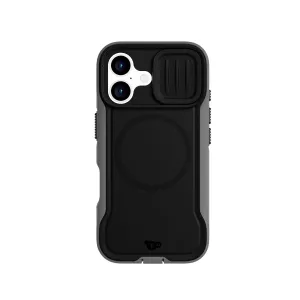 Affordable Luxury EvoMax  - Apple iPhone 16 Case MagSafe Compatible - Black/Charcoal  Dont Miss Out!