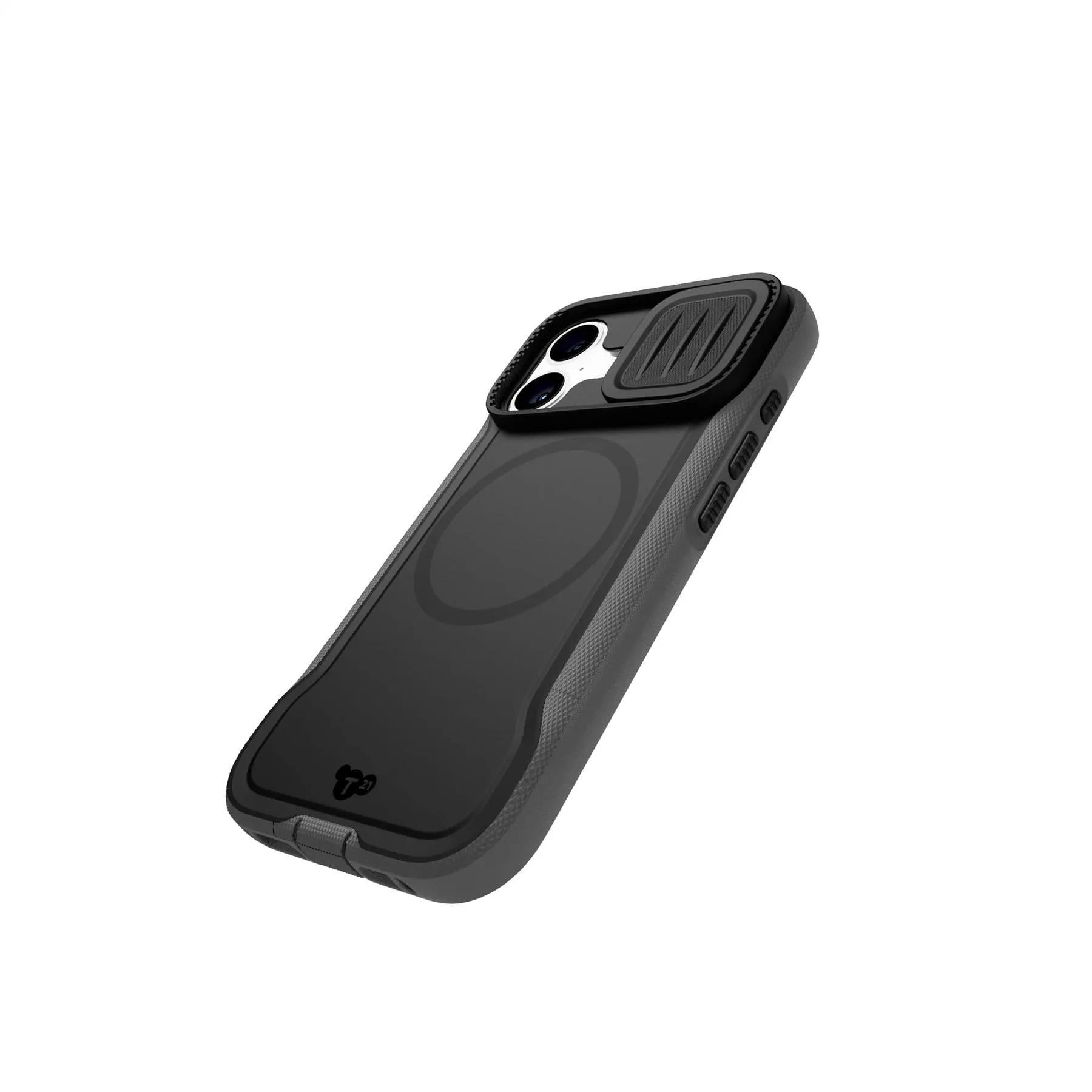 Affordable Luxury EvoMax  - Apple iPhone 16 Case MagSafe Compatible - Black/Charcoal  Dont Miss Out!