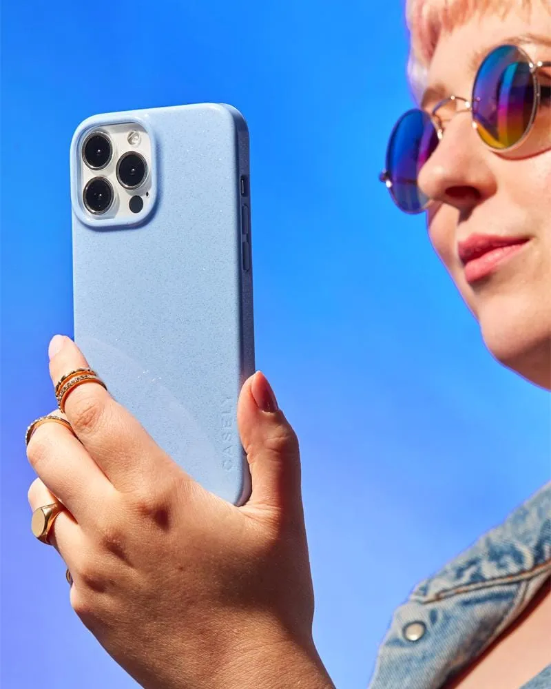 Affordable Luxury First Light | Periwinkle Pastel Shimmer Case  Stylish & Comfortable