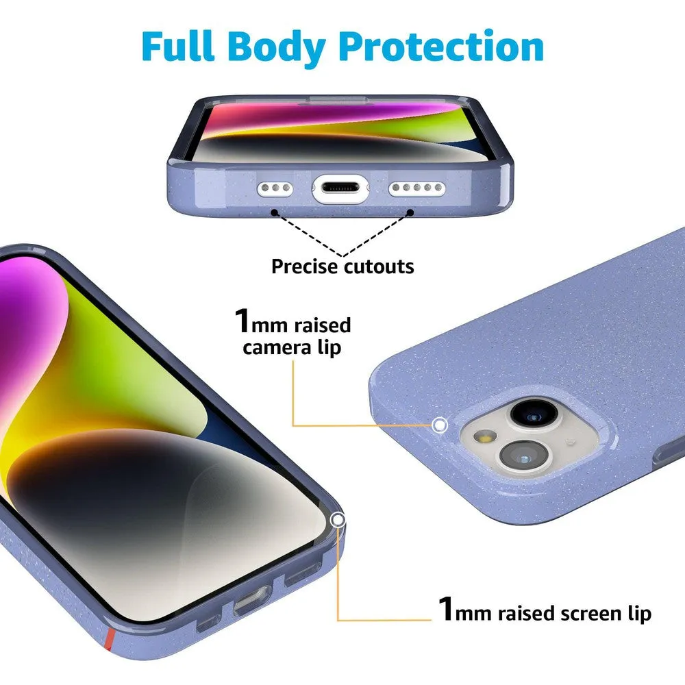 Affordable Luxury First Light | Periwinkle Pastel Shimmer Case  Stylish & Comfortable