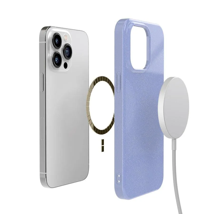 Affordable Luxury First Light | Periwinkle Pastel Shimmer Case  Stylish & Comfortable