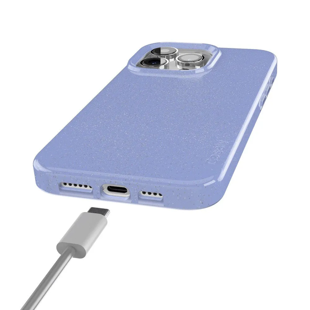 Affordable Luxury First Light | Periwinkle Pastel Shimmer Case  Stylish & Comfortable
