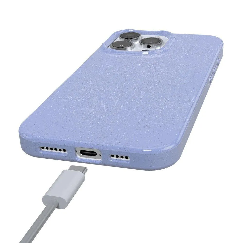 Affordable Luxury First Light | Periwinkle Pastel Shimmer Case  Stylish & Comfortable