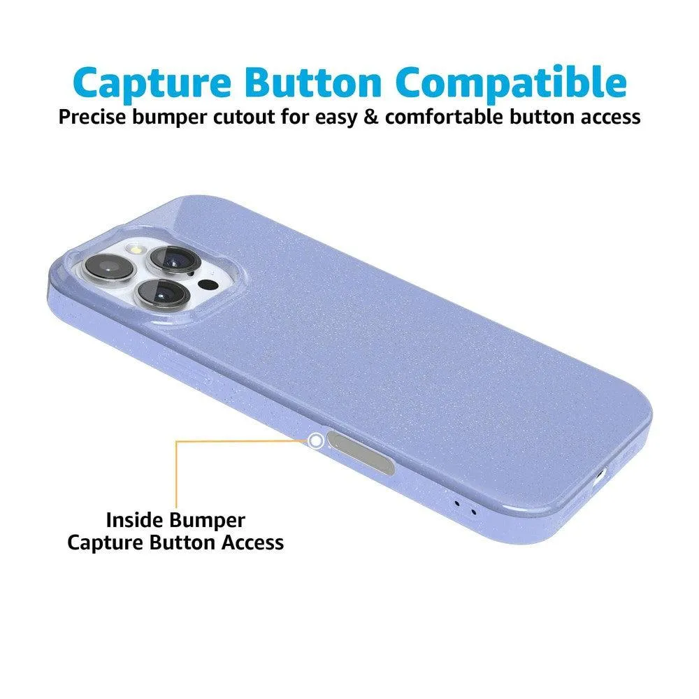 Affordable Luxury First Light | Periwinkle Pastel Shimmer Case  Stylish & Comfortable