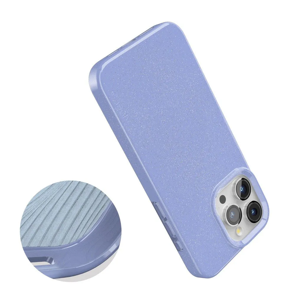 Affordable Luxury First Light | Periwinkle Pastel Shimmer Case  Stylish & Comfortable