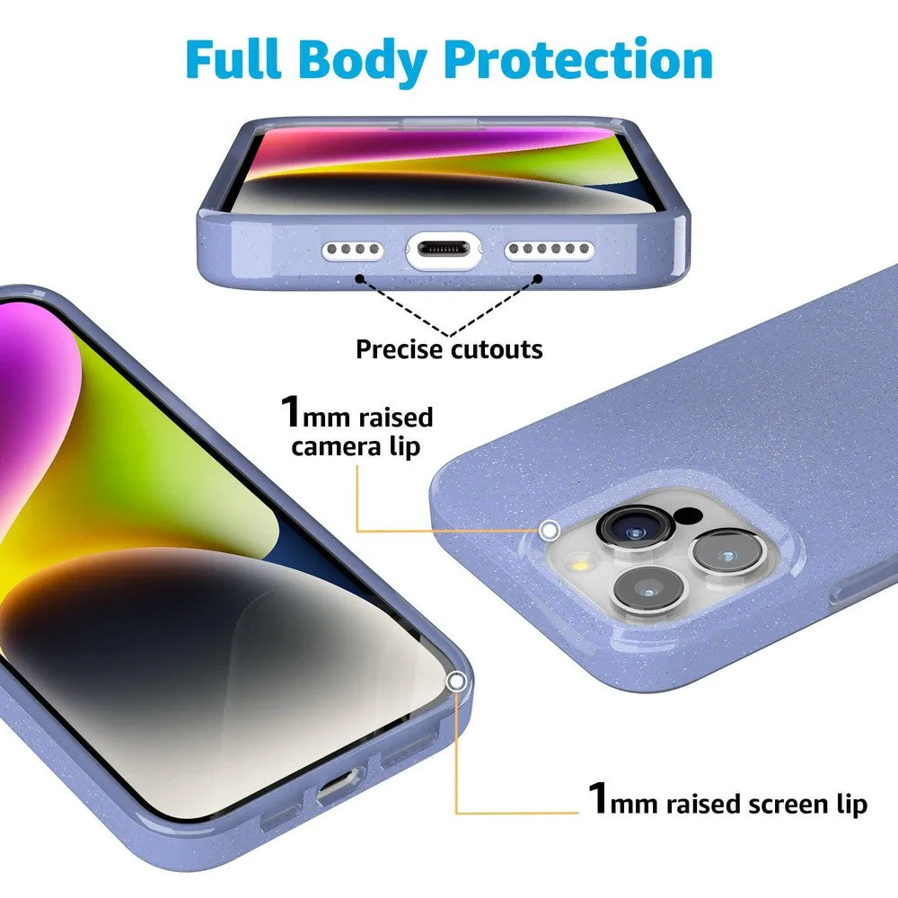 Affordable Luxury First Light | Periwinkle Pastel Shimmer Case  Stylish & Comfortable