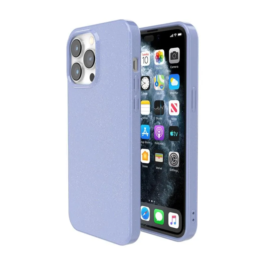 Affordable Luxury First Light | Periwinkle Pastel Shimmer Case  Stylish & Comfortable