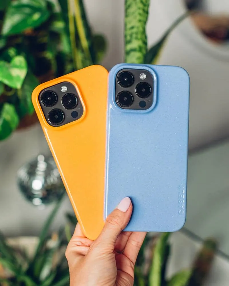 Affordable Luxury First Light | Periwinkle Pastel Shimmer Case  Stylish & Comfortable