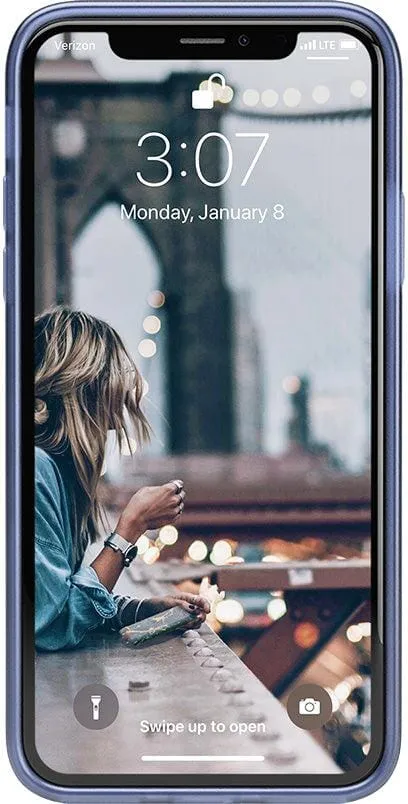 Affordable Luxury First Light | Periwinkle Pastel Shimmer Case  Stylish & Comfortable