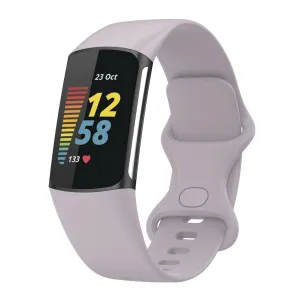 Affordable Luxury Fitbit Charge 6 Silicone Strap (Lavender)  Almost Gone!
