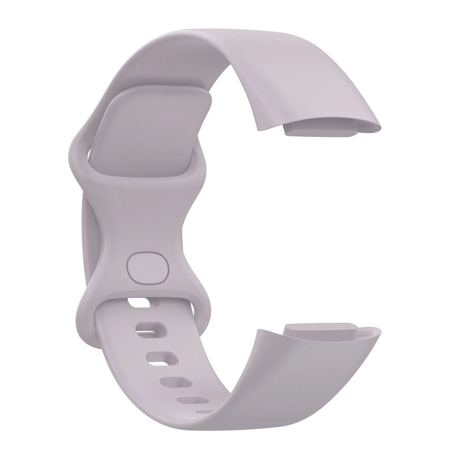 Affordable Luxury Fitbit Charge 6 Silicone Strap (Lavender)  Almost Gone!
