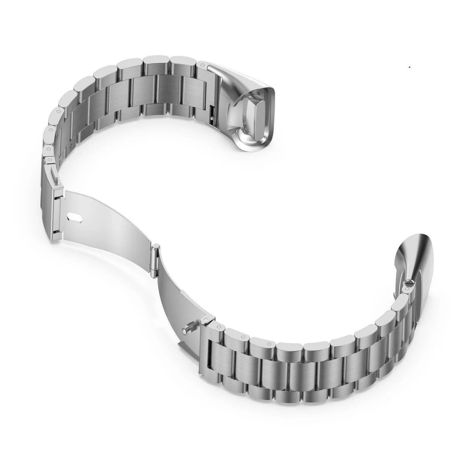 Affordable Luxury Fitbit Charge 6 Steel Strap (Silver)  Limited Stock!