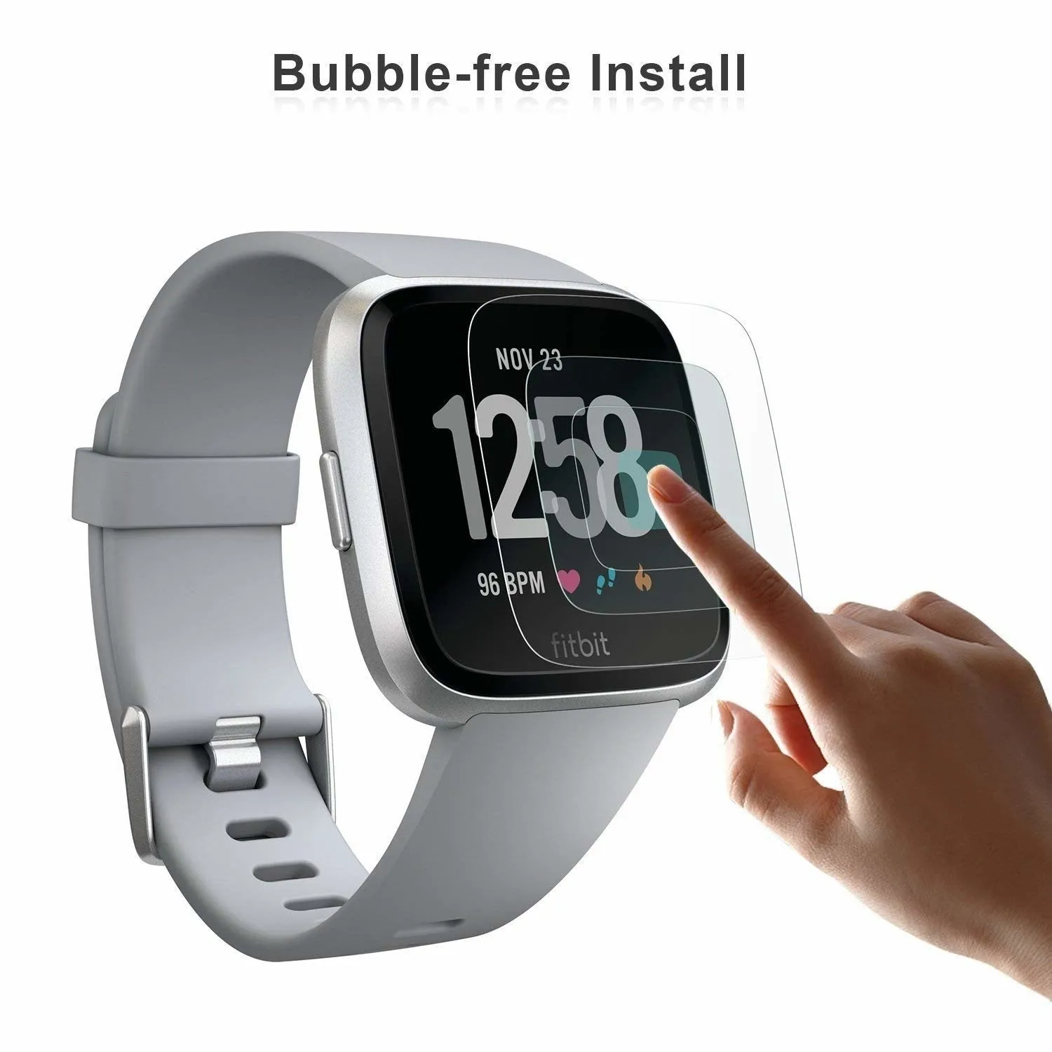 Affordable Luxury Fitbit Versa Screen Protector (Tempered Glass)  Almost Gone!