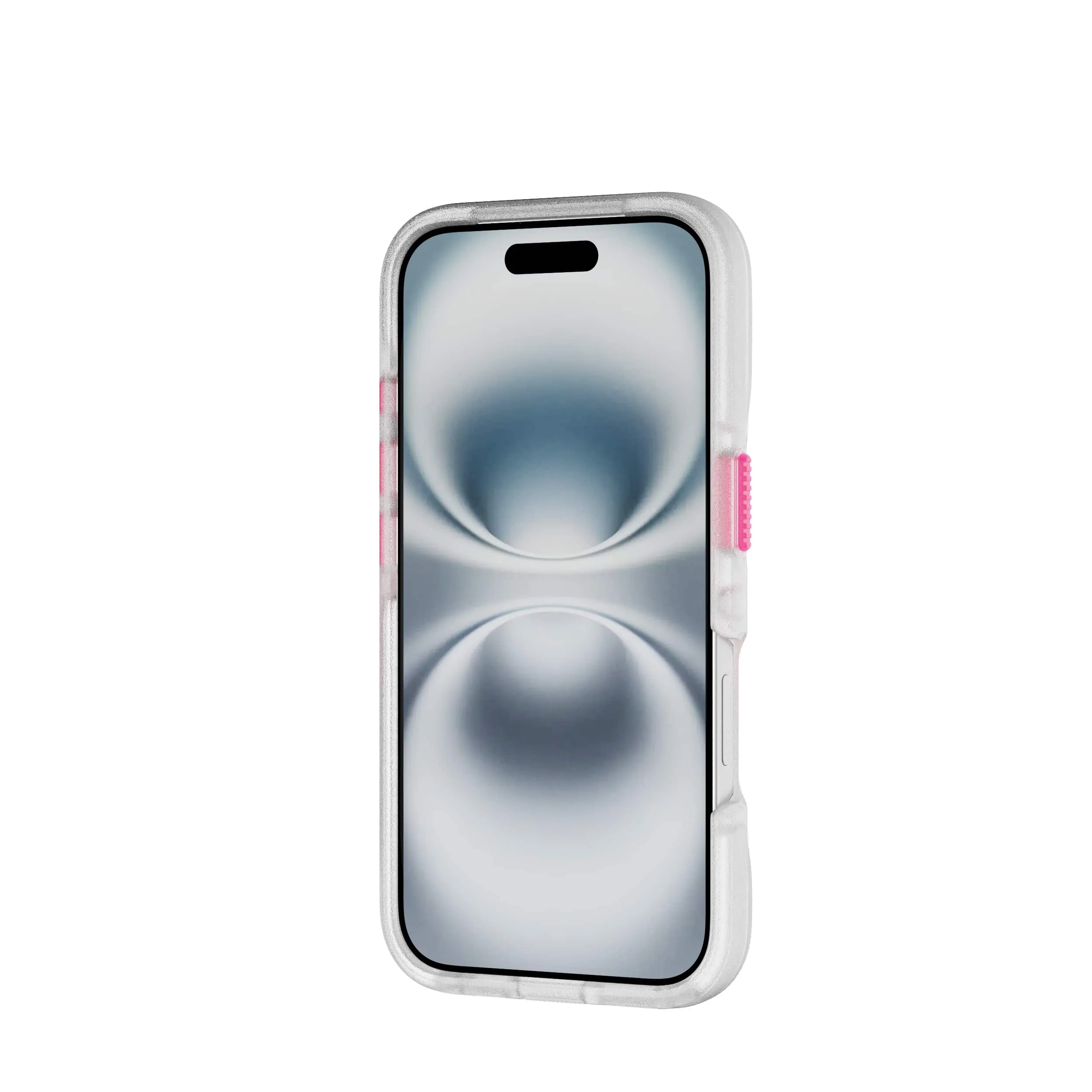 Affordable Luxury FlexPro - Apple iPhone 16 Case MagSafe Compatible  - Neon Pink/Orange Glow in the Dark  Limited Stock!