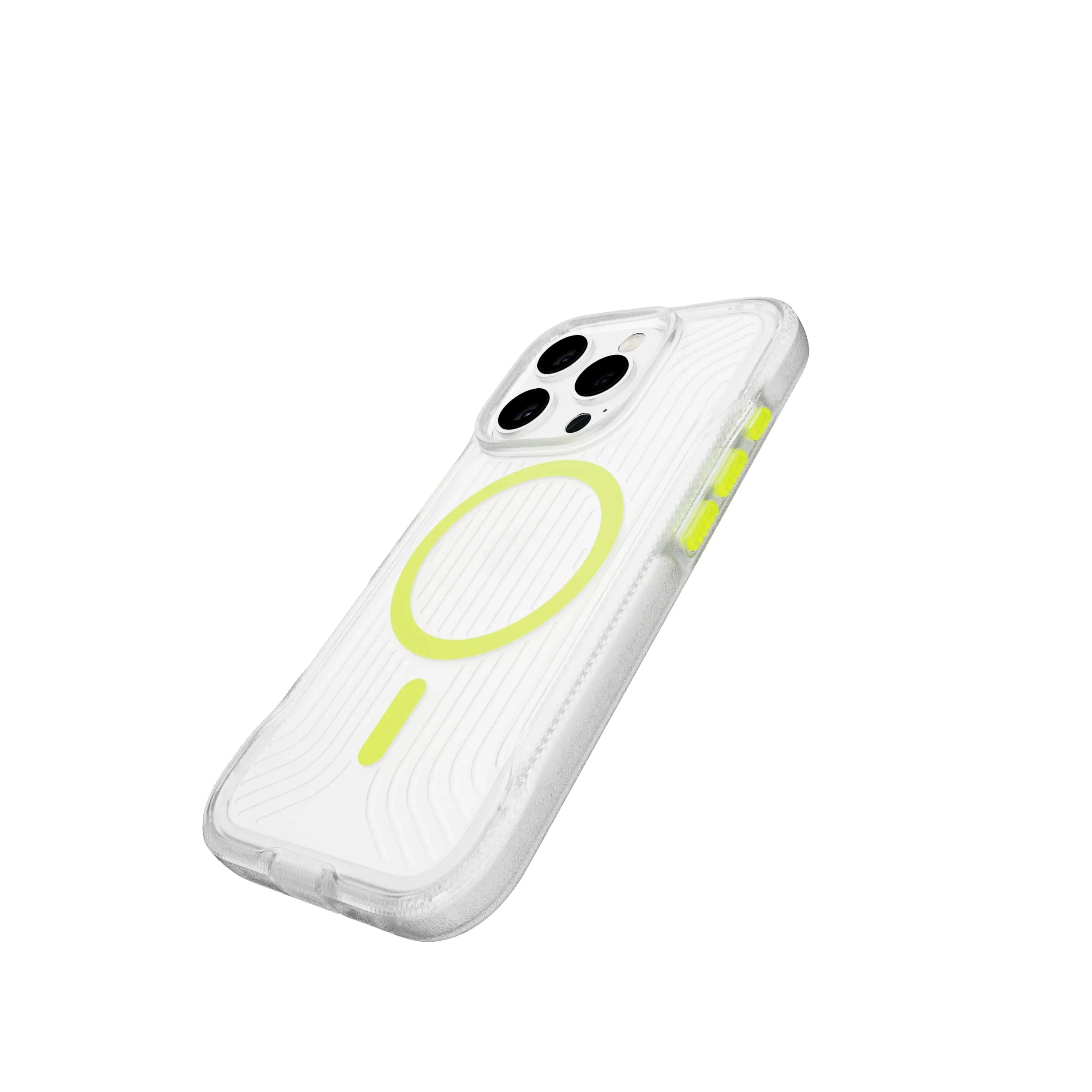 Affordable Luxury FlexPro - Apple iPhone 16 Pro Case MagSafe Compatible  - Neon Green Glow in the Dark  Last Chance!