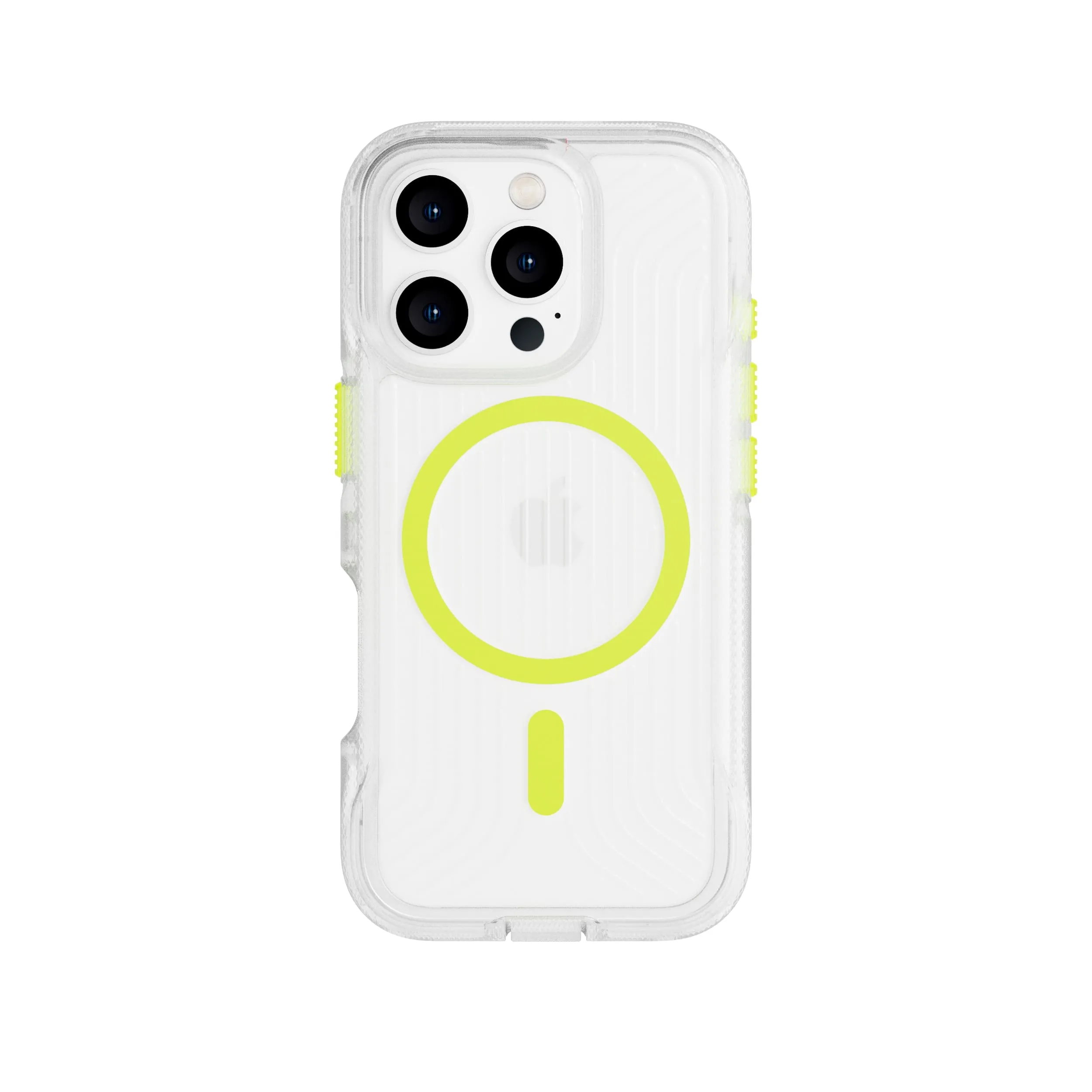 Affordable Luxury FlexPro - Apple iPhone 16 Pro Case MagSafe Compatible  - Neon Green Glow in the Dark  Last Chance!