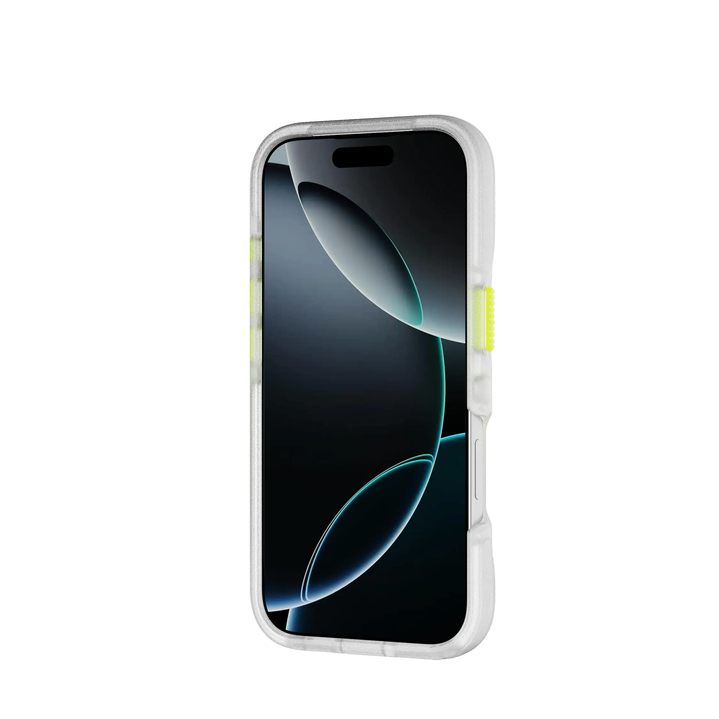 Affordable Luxury FlexPro - Apple iPhone 16 Pro Case MagSafe Compatible  - Neon Green Glow in the Dark  Last Chance!