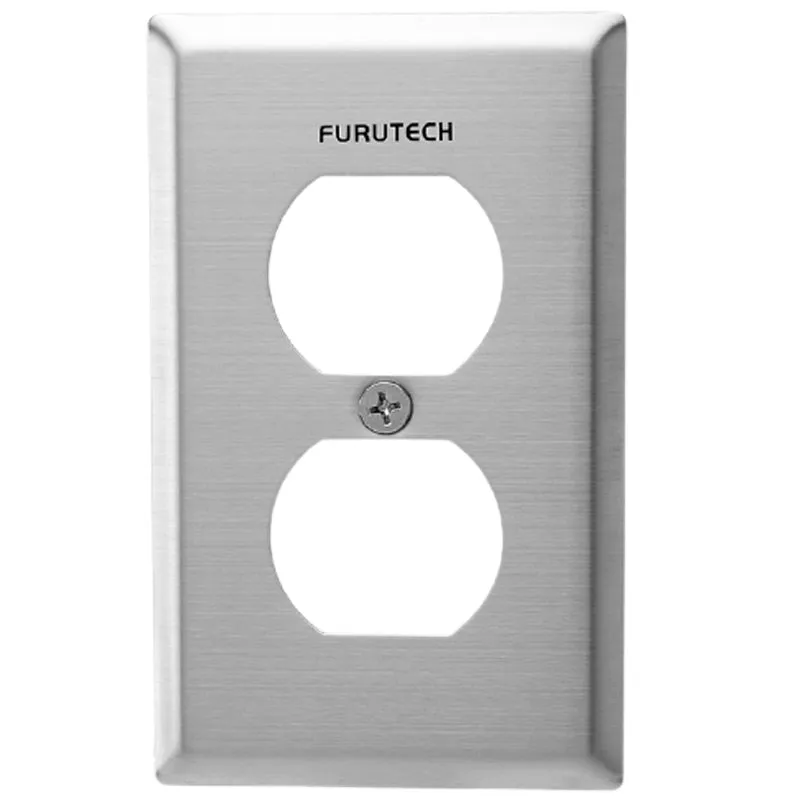 Affordable Luxury Furutech 102-D High Performance Duplex US Receptacle Cover (Each)  Dont Miss Out!