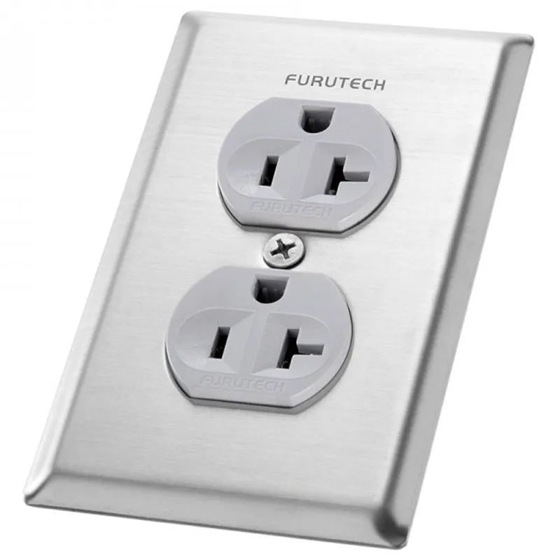 Affordable Luxury Furutech 102-D High Performance Duplex US Receptacle Cover (Each)  Dont Miss Out!