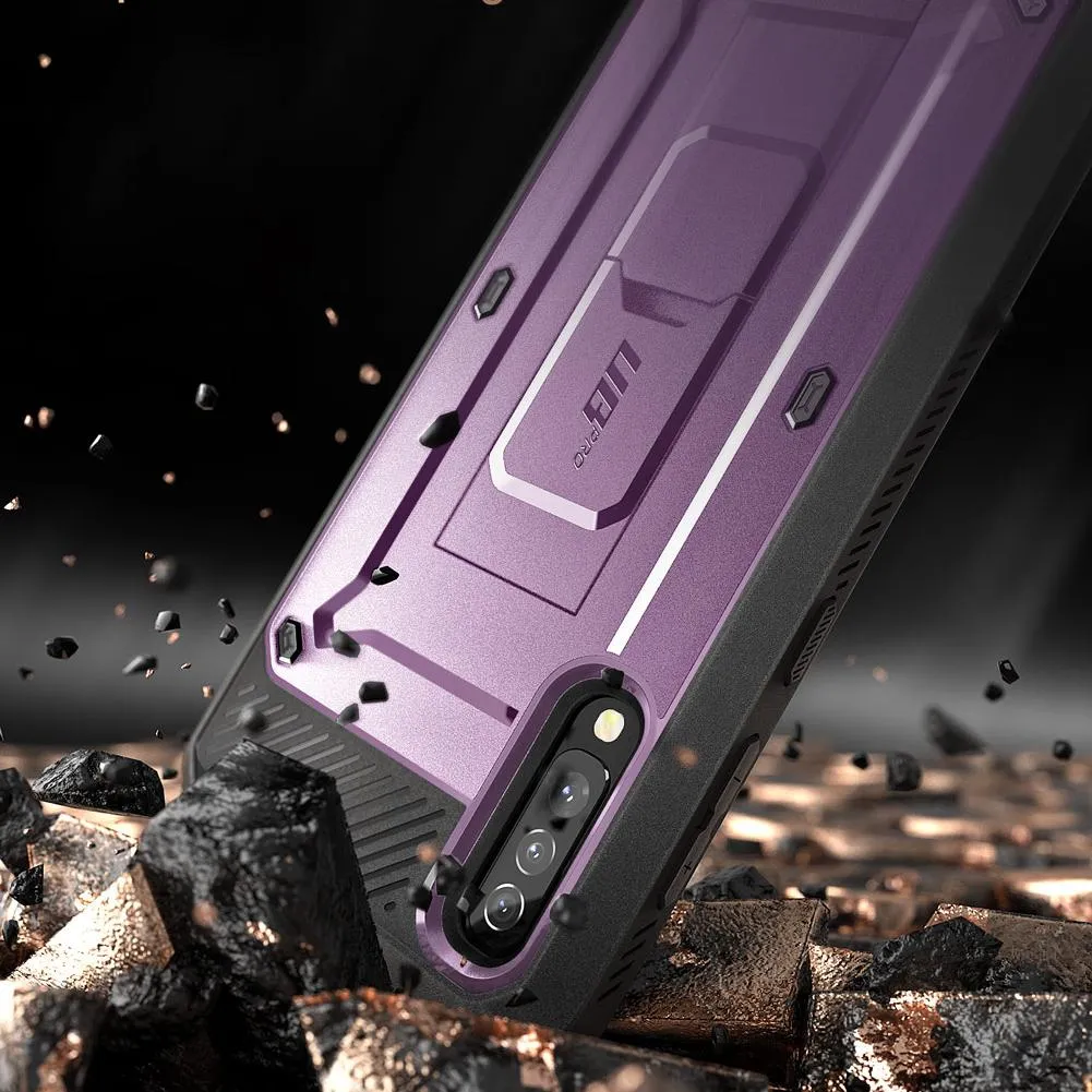 Affordable Luxury Galaxy A50 Unicorn Beetle Pro Rugged Case-Metallic Purple  Limited Availability!