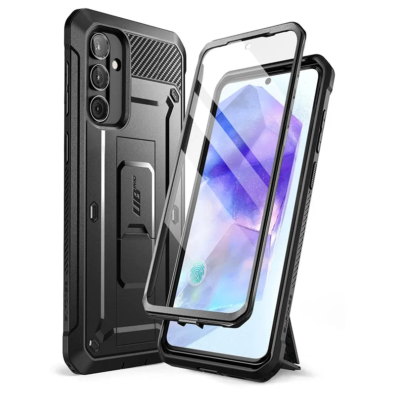 Affordable Luxury Galaxy A55 Unicorn Beetle PRO Rugged Holster Case-Black  Limited Availability!