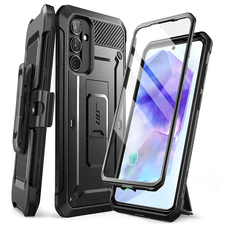 Affordable Luxury Galaxy A55 Unicorn Beetle PRO Rugged Holster Case-Black  Limited Availability!