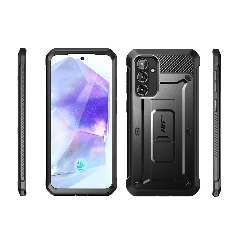 Affordable Luxury Galaxy A55 Unicorn Beetle PRO Rugged Holster Case-Black  Limited Availability!