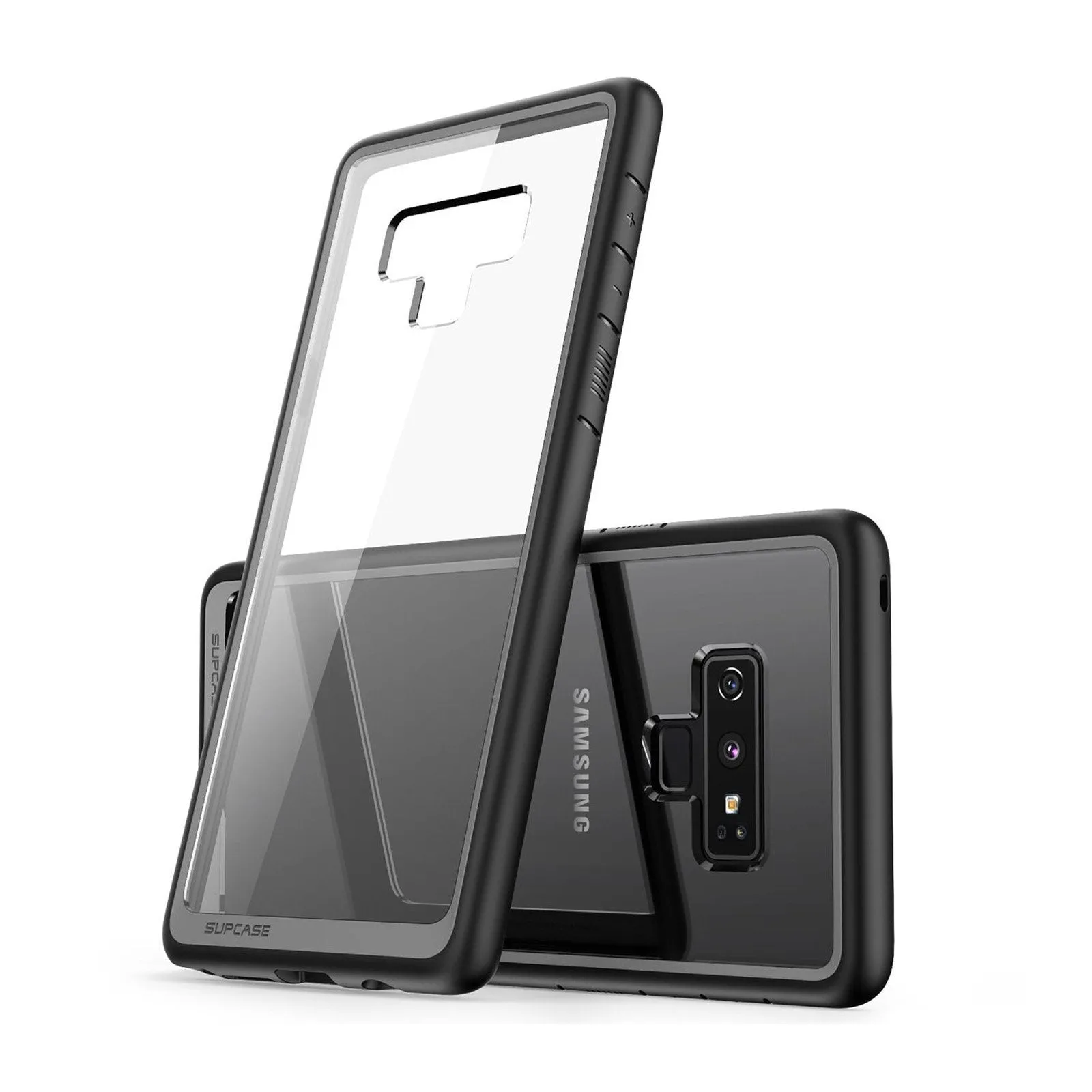 Affordable Luxury Galaxy Note9 Unicorn Beetle Style Slim Clear Case-Black  Almost Sold Out!