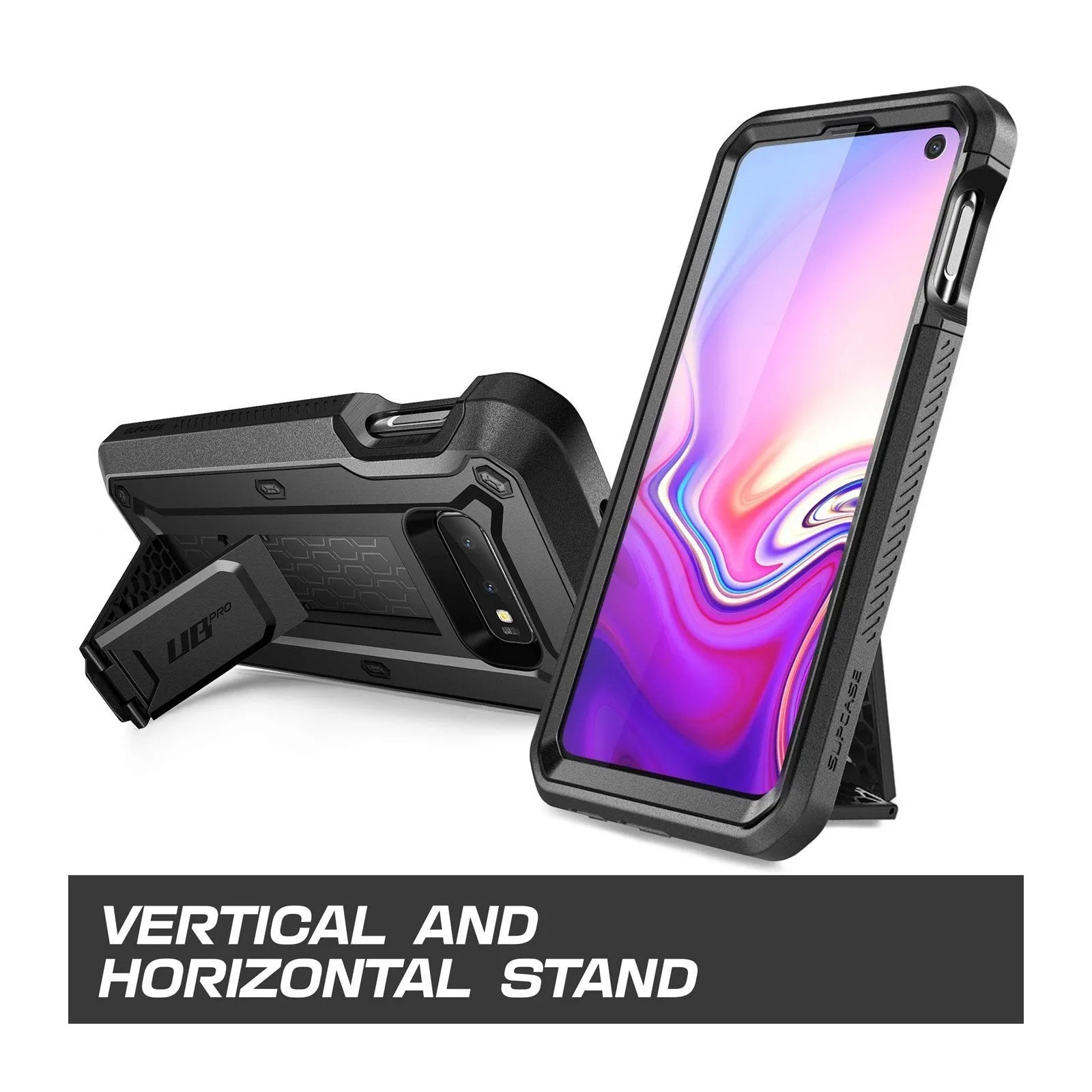 Affordable Luxury Galaxy S10e Unicorn Beetle Pro Full Body Rugged Holster Case-Black  Stylish & Comfortable