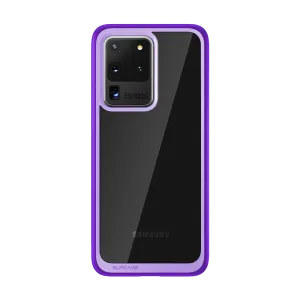 Affordable Luxury Galaxy S20 Ultra Unicorn Beetle Style Slim Clear Case-Purple  Almost Sold Out!