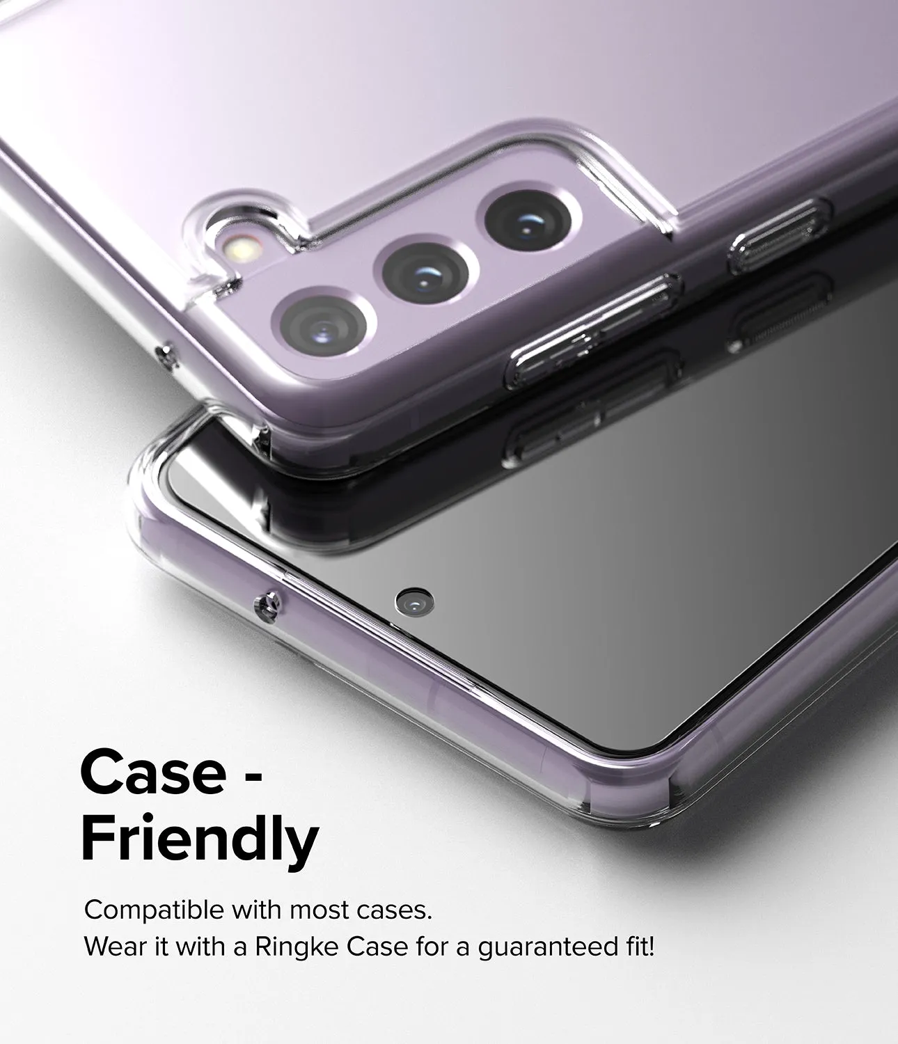 Affordable Luxury Galaxy S21 FE Screen Protector | Invisible Defender Glass  Almost Gone!