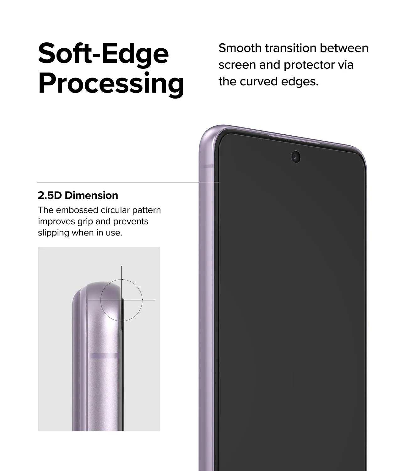 Affordable Luxury Galaxy S21 FE Screen Protector | Invisible Defender Glass  Almost Gone!
