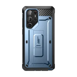 Affordable Luxury Galaxy S23 Ultra Unicorn Beetle PRO Rugged Case-Metallic Blue  Last Chance!