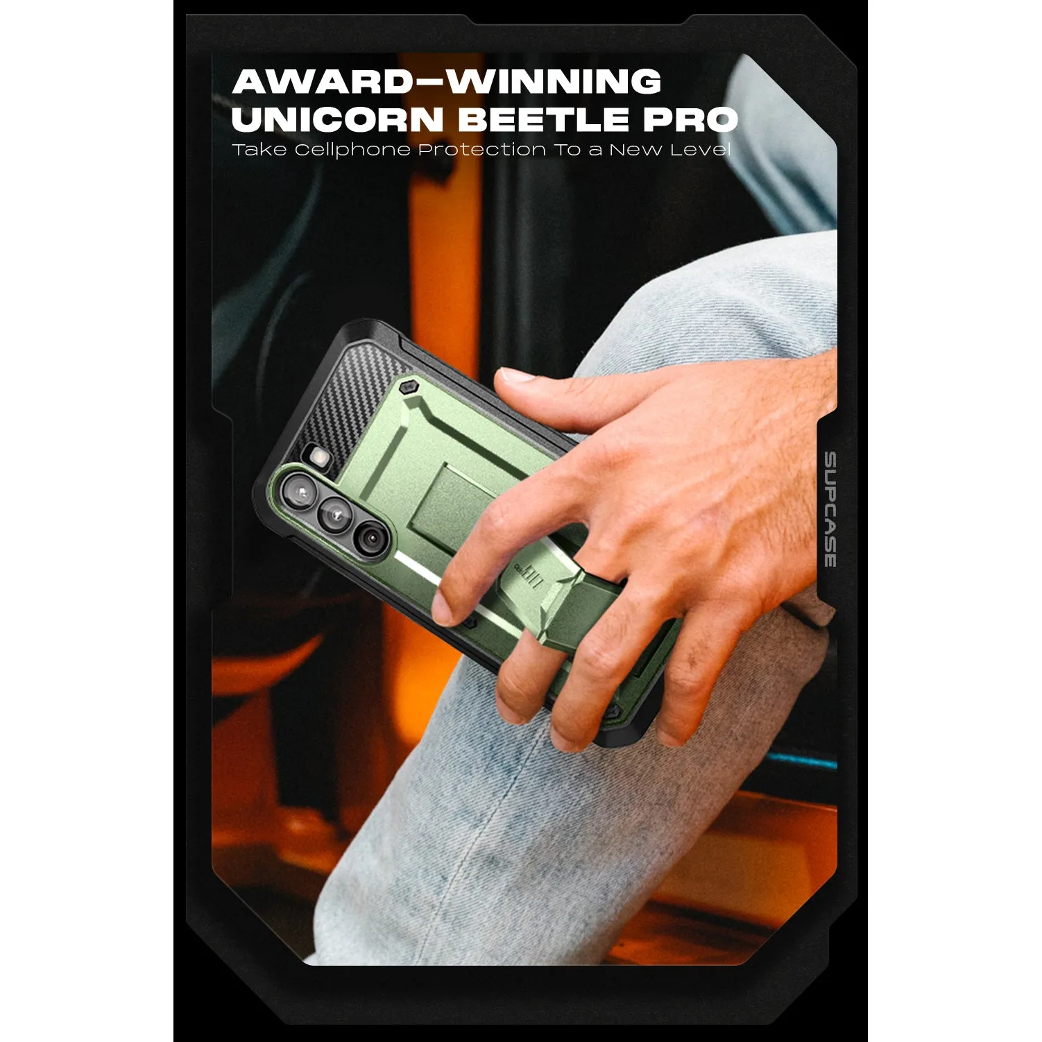 Affordable Luxury Galaxy S23 Unicorn Beetle PRO Rugged Case-Dark Green  Today Only!