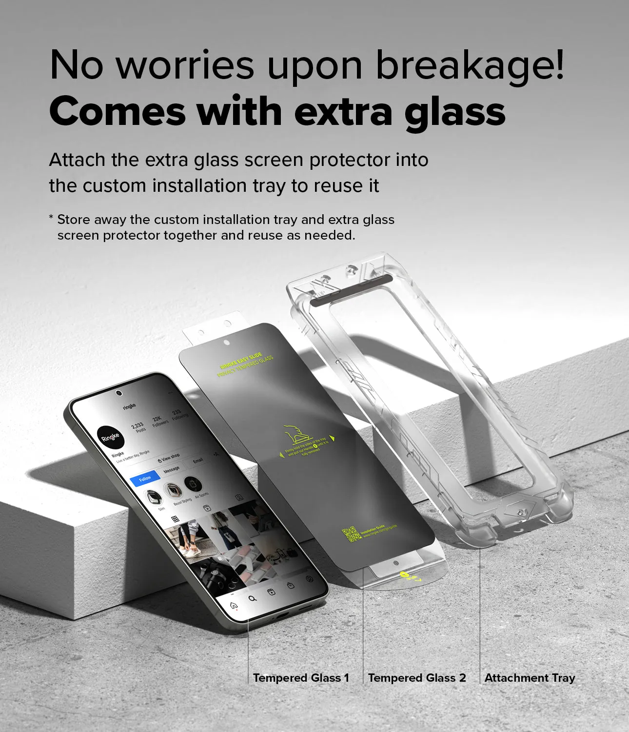 Affordable Luxury Galaxy S25 Plus Screen Protector | Easy Slide Privacy Tempered Glass  Limited Release!