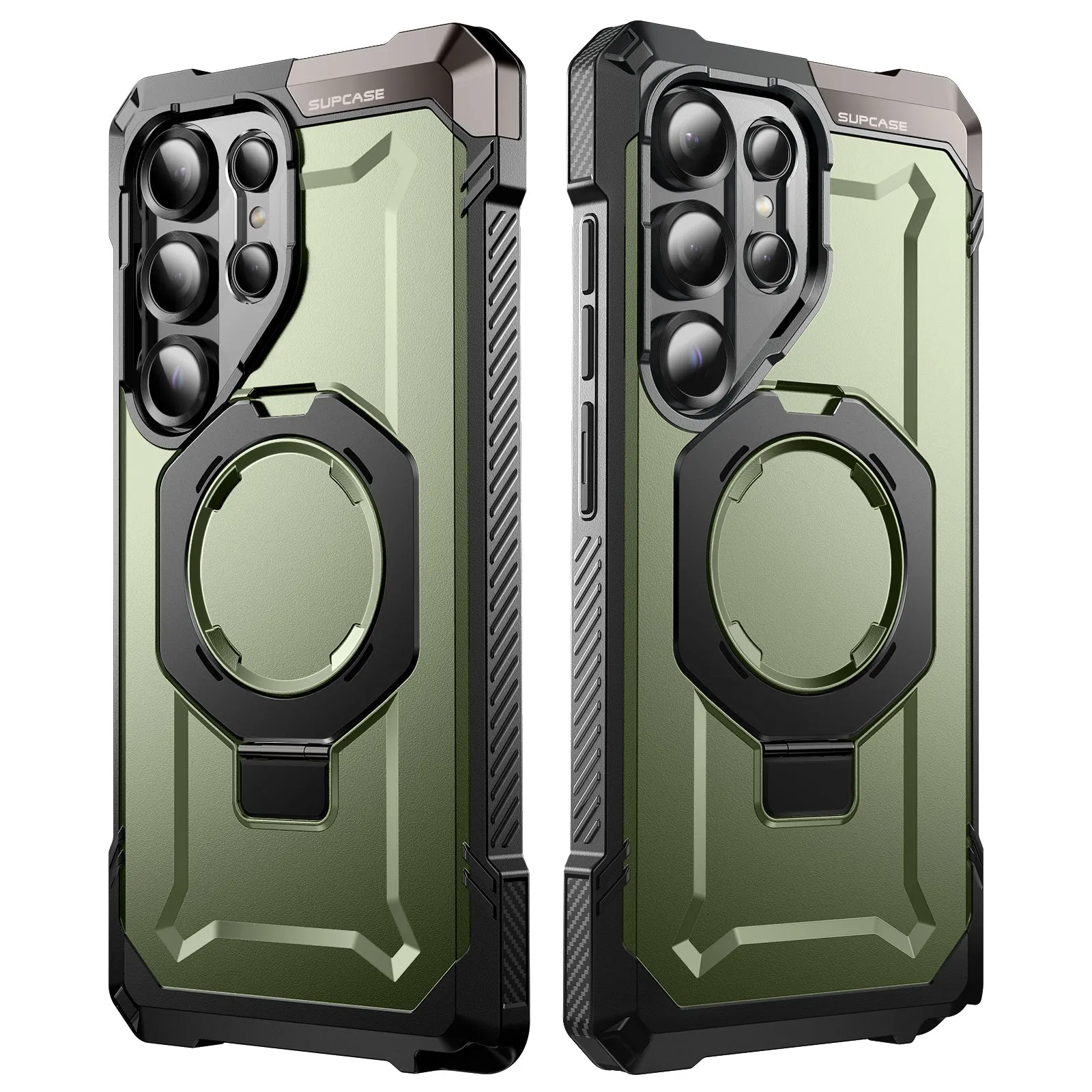 Affordable Luxury Galaxy S25 Ultra UB Grip MagSafe Phone Case-Dark Green  Limited Release!