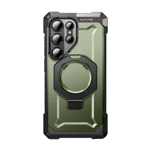 Affordable Luxury Galaxy S25 Ultra UB Grip MagSafe Phone Case-Dark Green  Limited Release!