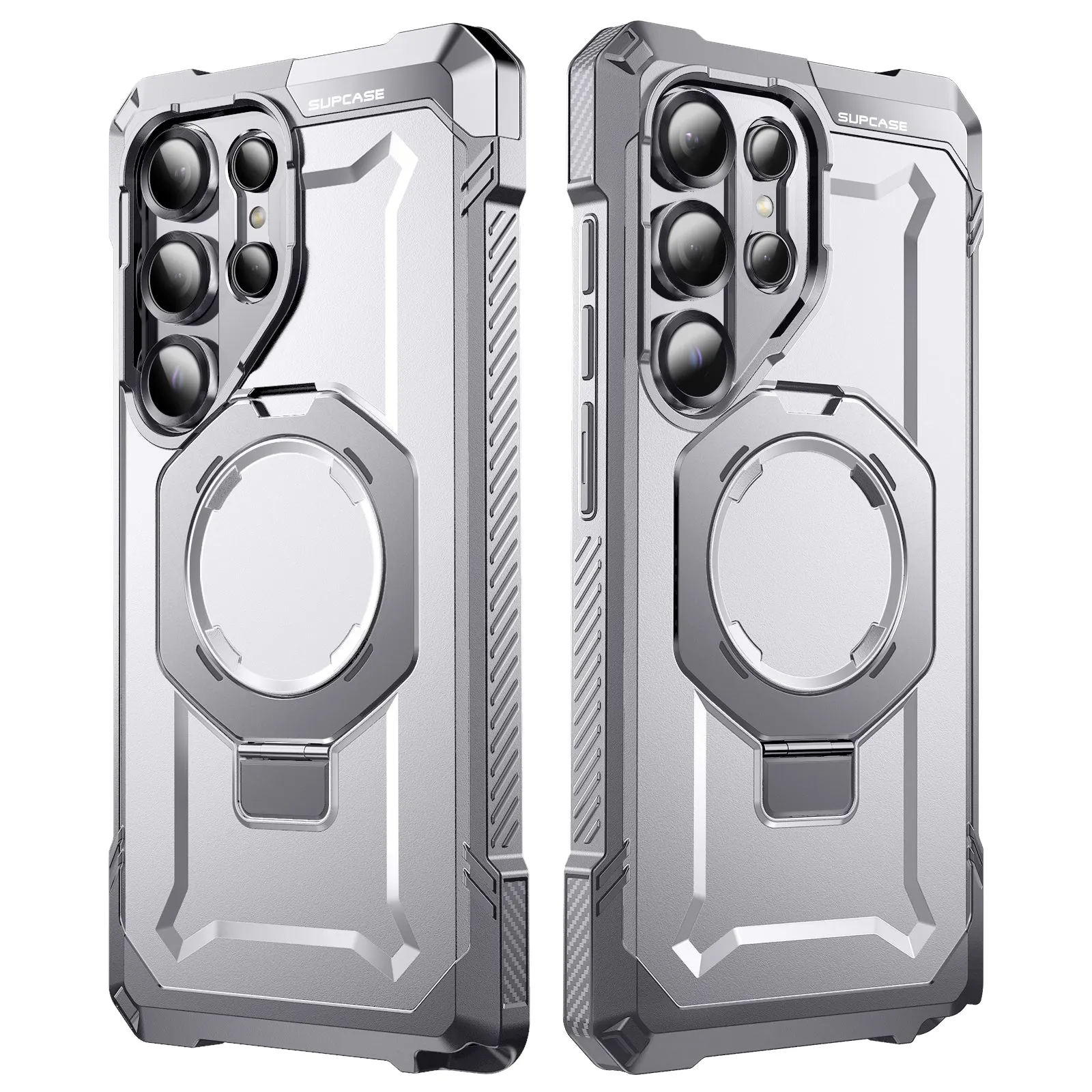 Affordable Luxury Galaxy S25 Ultra UB Grip MagSafe Phone Case-White  Limited Stock!