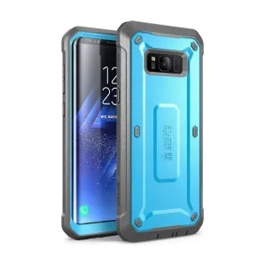 Affordable Luxury Galaxy S8 Active Unicorn Beetle Pro case with Screen Protector-Blue  Limited Availability!