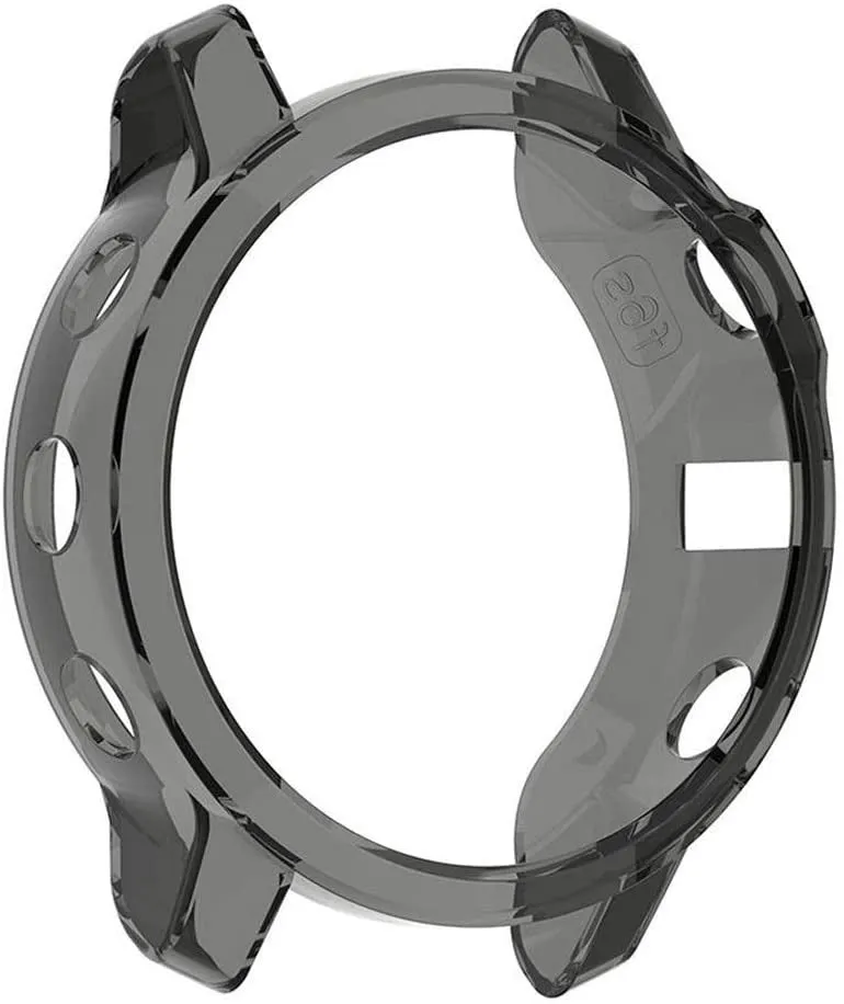 Affordable Luxury Garmin Fenix 5s TPU Case (Transparent Black)  Last Few Pieces!