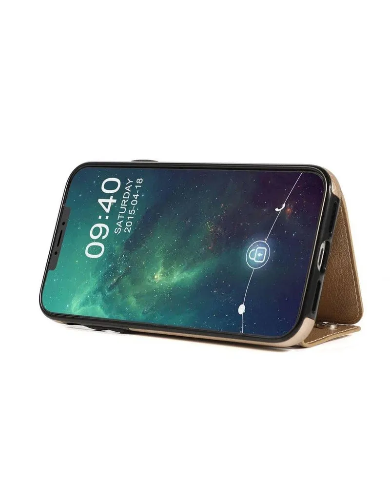 Affordable Luxury Gold Vegan Leather | Wallet Case  Limited Stock!