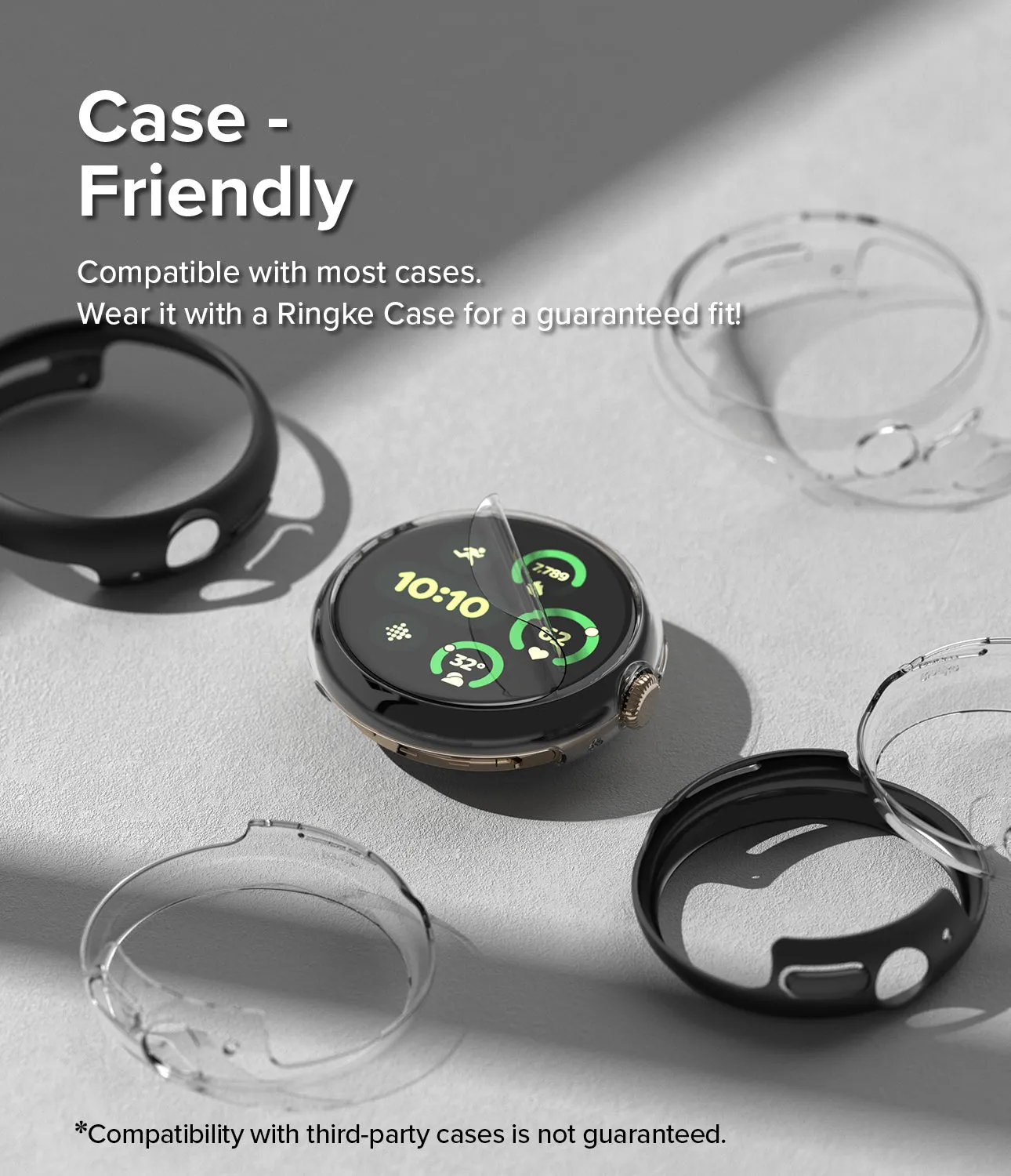 Affordable Luxury Google Pixel Watch 3 41mm Screen Protector | Dual Easy Film (3P)  Last Chance!