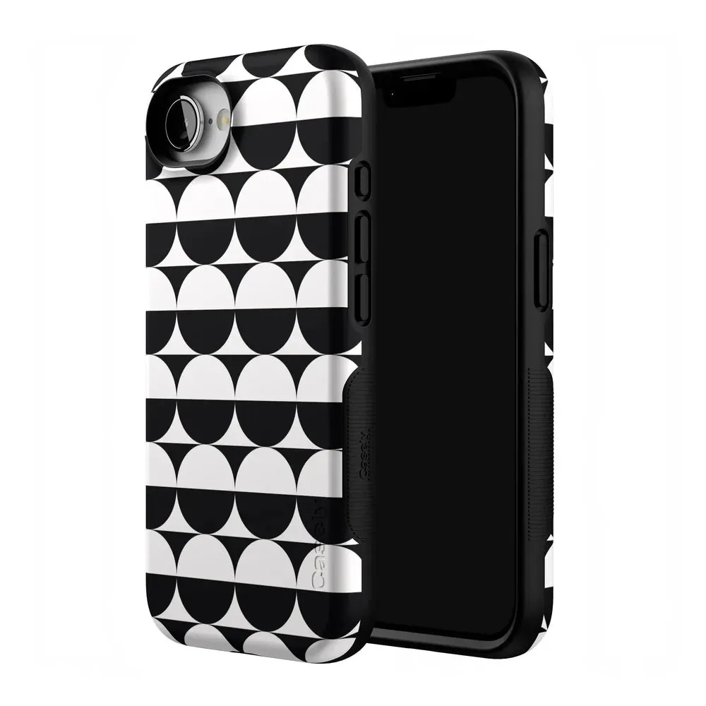 Affordable Luxury Half Moon | High Contrast Design Case  Last Few Pieces!