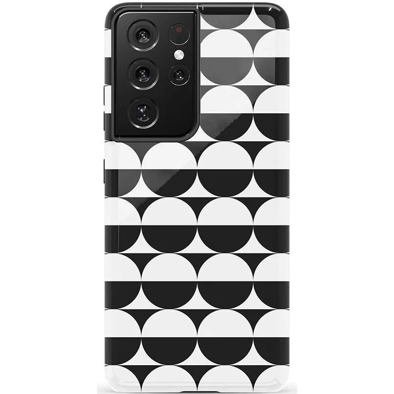 Affordable Luxury Half Moon | High Contrast Design Case  Last Few Pieces!