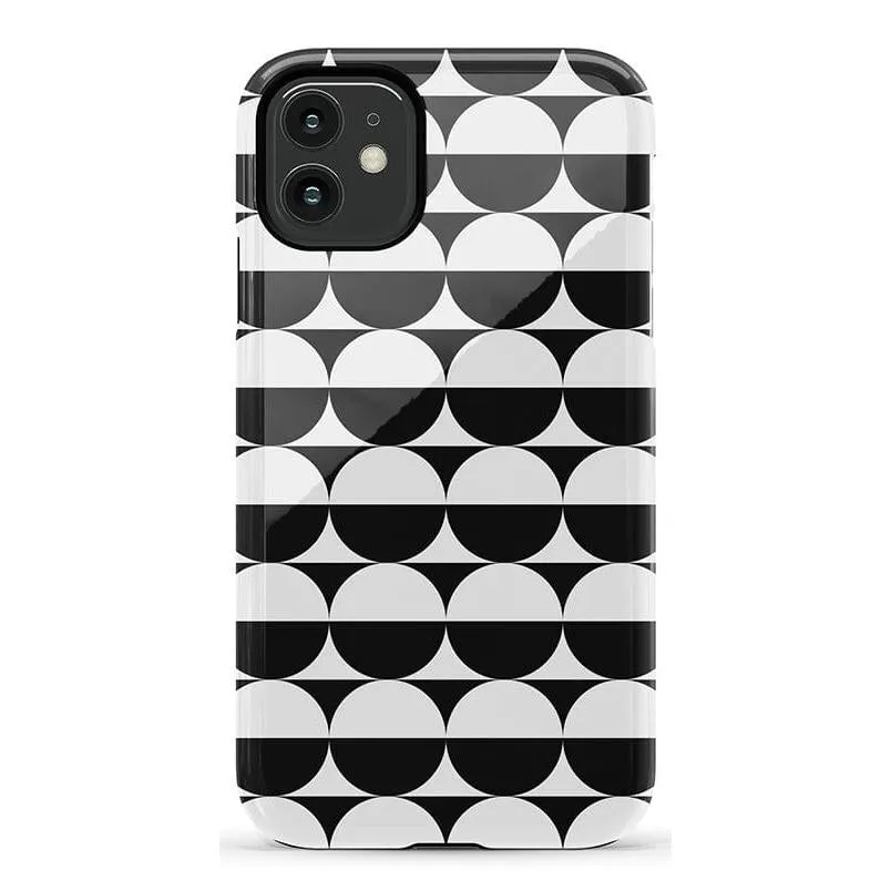 Affordable Luxury Half Moon | High Contrast Design Case  Last Few Pieces!