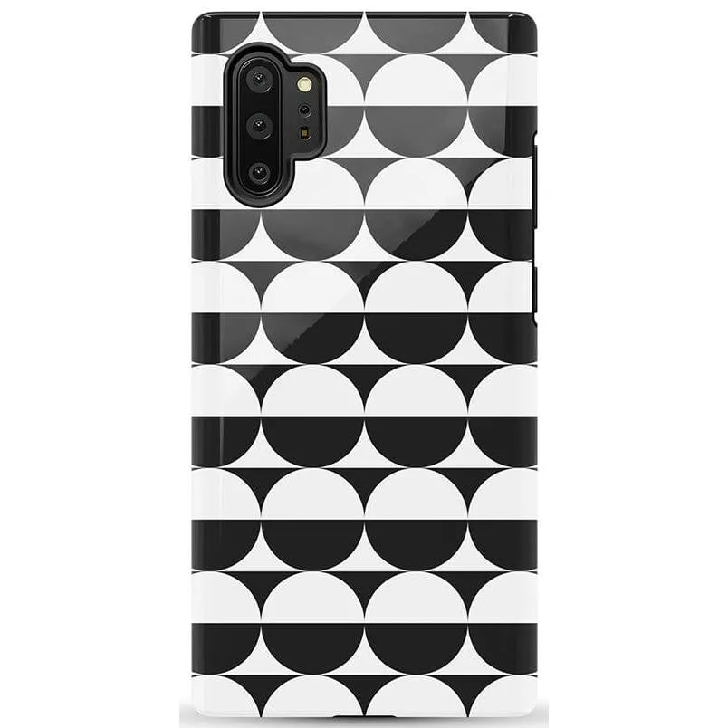 Affordable Luxury Half Moon | High Contrast Design Case  Last Few Pieces!
